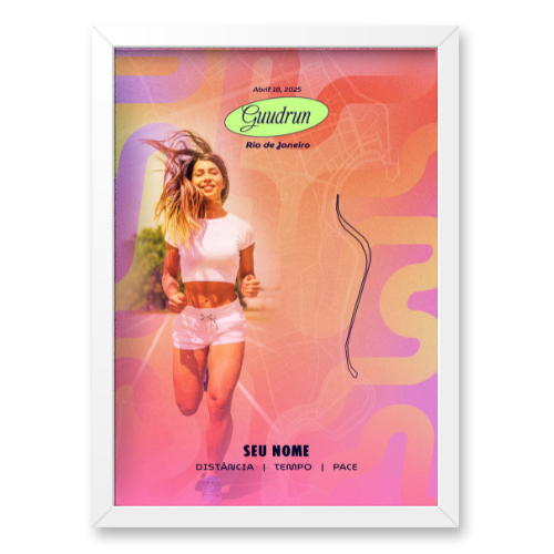 Quadro Personalizado - GuudRun (Com Foto)