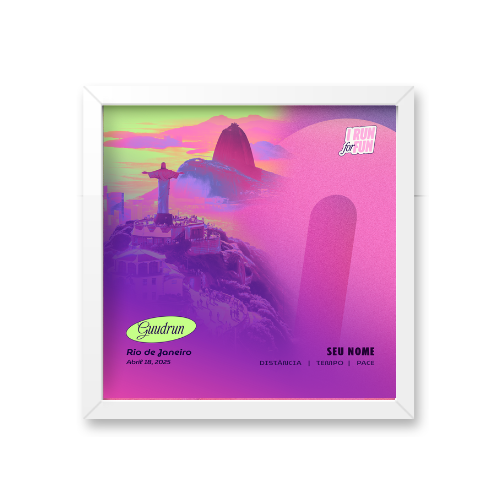 Quadro GuudRun Porta Medalhas